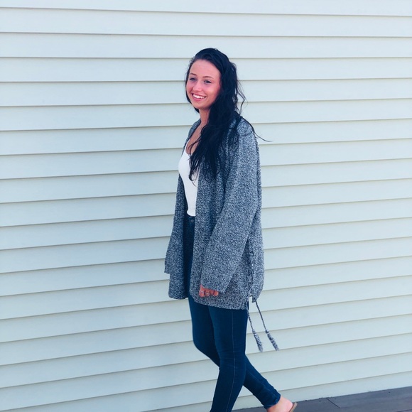 Boyfriend Open Cardigan - Picture 5 of 6